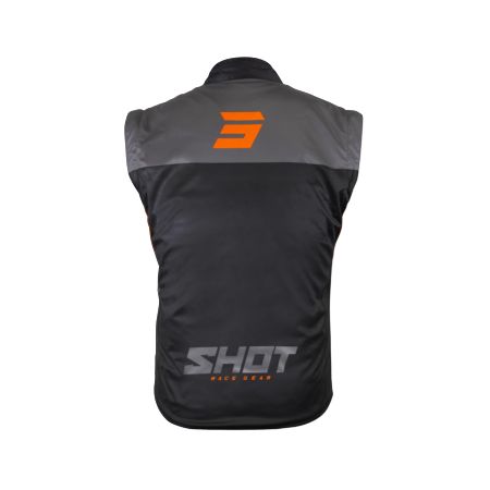 Bodywarmer SHOT BODYWARMER LITE BLACK_ORANGE S