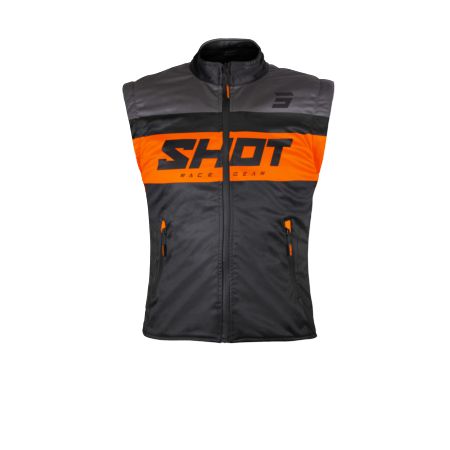 Bodywarmer SHOT BODYWARMER LITE BLACK_ORANGE L