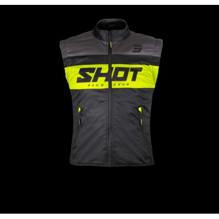 Bodywarmer SHOT BODYWARMER LITE BK_NEON_YELL 2XL