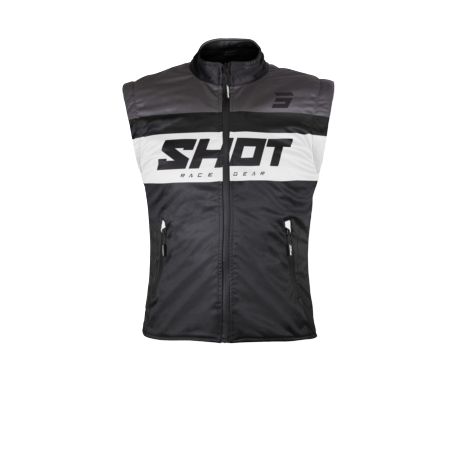 Bodywarmer SHOT BODYWARMER LITE BLACK_WHITE S