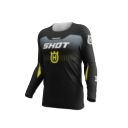 Bluza SHOT AEROLITE HVA 26 BLACK_GREY 2XL