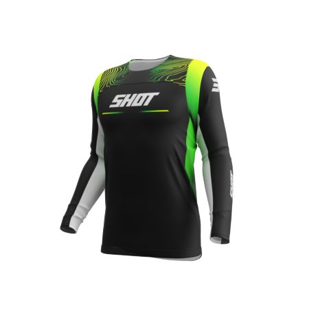 Bluza SHOT CONTACT KID APEX NEON_YELLOW 8-9