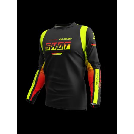 Bluza SHOT DEVO BLOCK NEON_YELLOW M