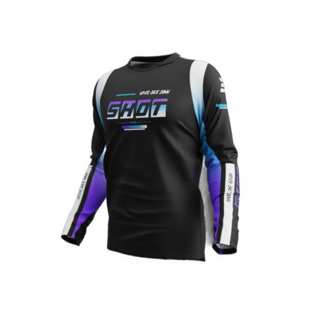 Bluza SHOT DEVO BLOCK PURPLE S