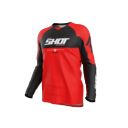 Bluza SHOT DRAW PRIVATE RED M