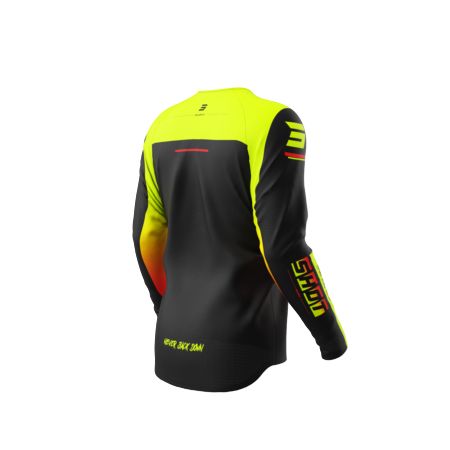 Bluza SHOT DRAW KID BLOCK NEON_YELLOW 10-11