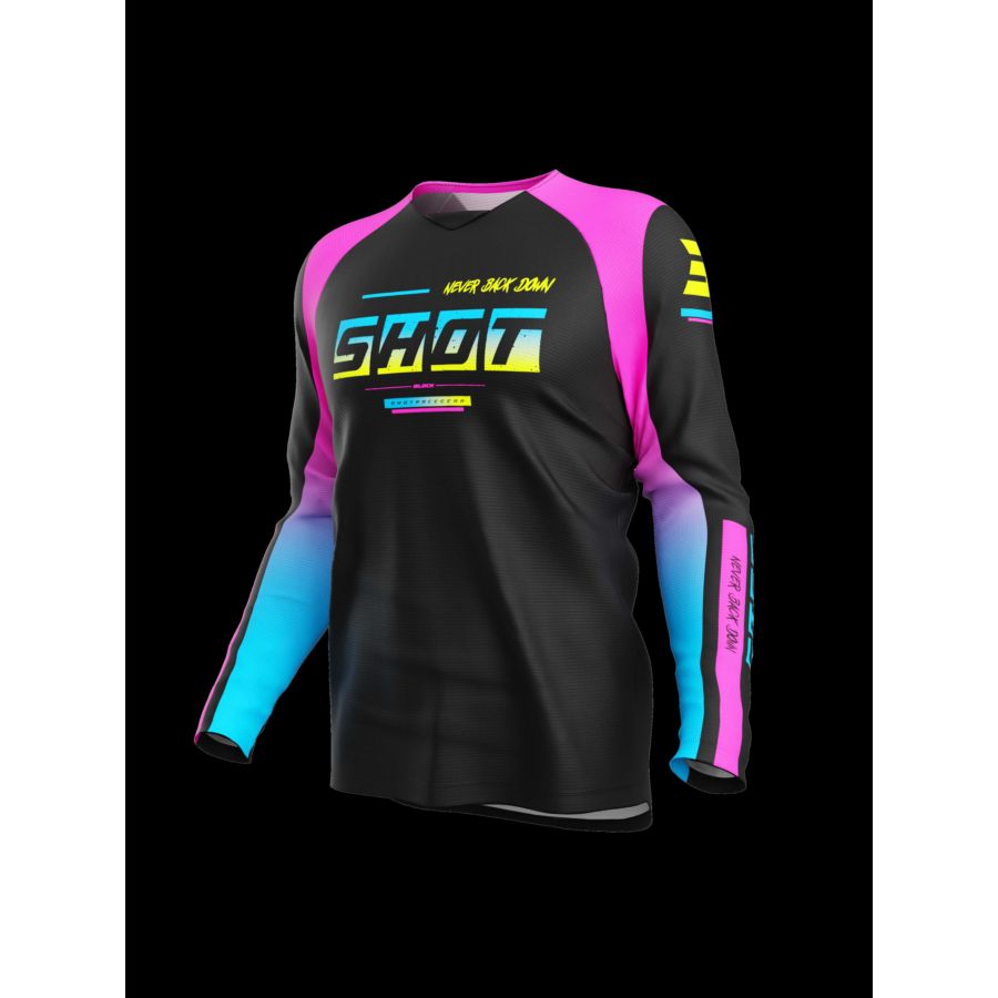 Bluza SHOT DRAW KID BLOCK PINK 4-5