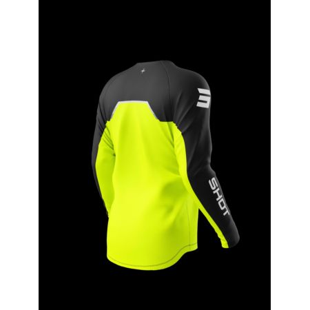 Bluza SHOT DRAW KID DAYTONA NEON_YELLOW 10-11