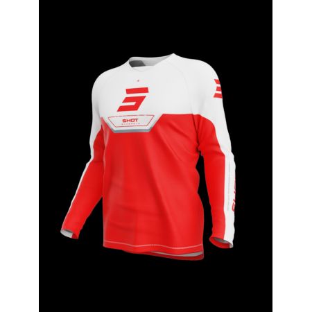Bluza SHOT DRAW KID DAYTONA RED 12-13