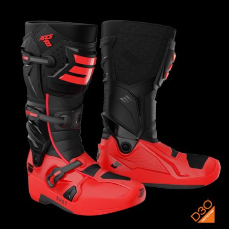 Buty SHOT RACE 8 BLACK_RED 40