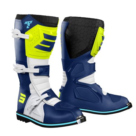 Buty SHOT RACE 2 BLUE_NEON_YELLOW 45
