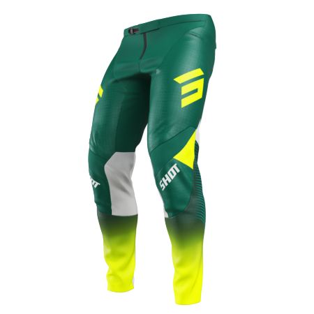 Spodnie SHOT CONTACT GP_26 GREEN_NEON YELLOW 30