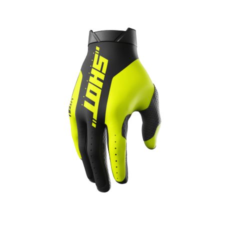 Rękawiczki SHOT LITE PRO NEON_YELLOW 09