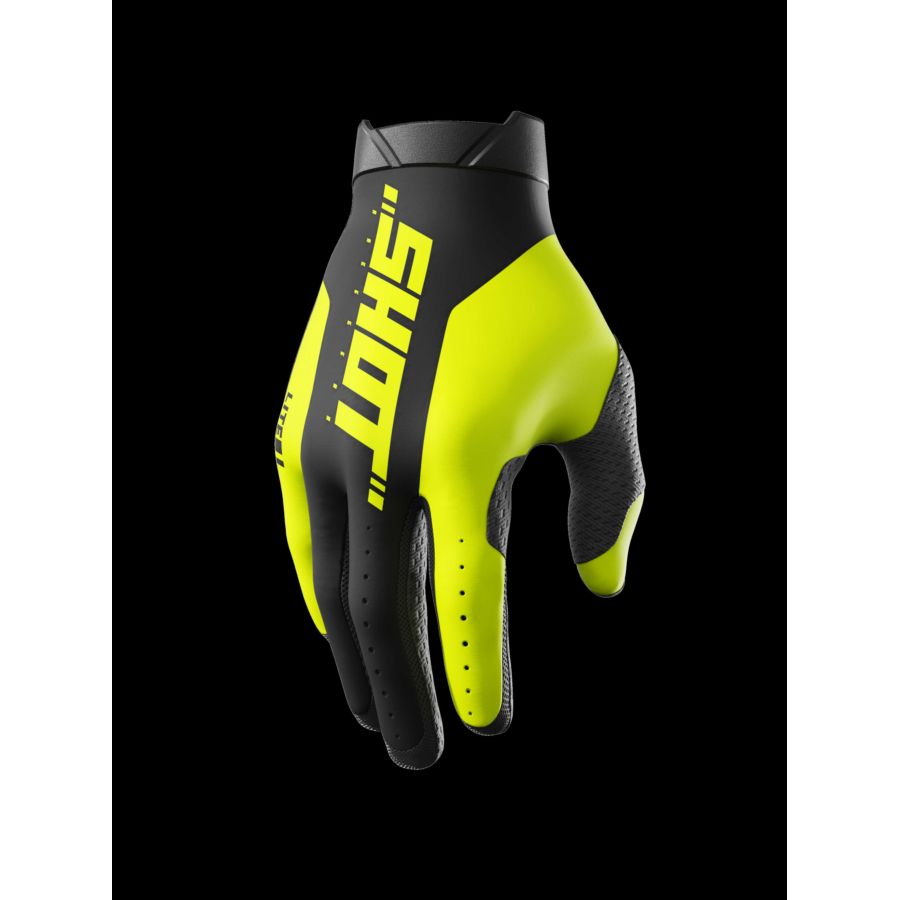 Rękawiczki SHOT LITE PRO NEON_YELLOW 11