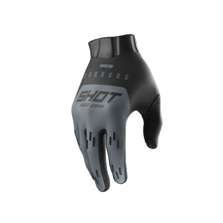 Rękawiczki SHOT RACE EVO BLACK_GREY 12