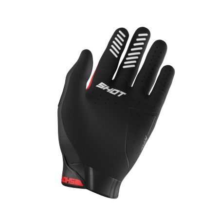 Rękawiczki SHOT RACE EVO RED 09