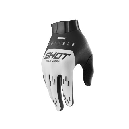 Rękawiczki SHOT RACE KID EVO WHITE 4-5