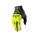 Rękawiczki SHOT RACE KID EVO NEON_YELLOW 4-5