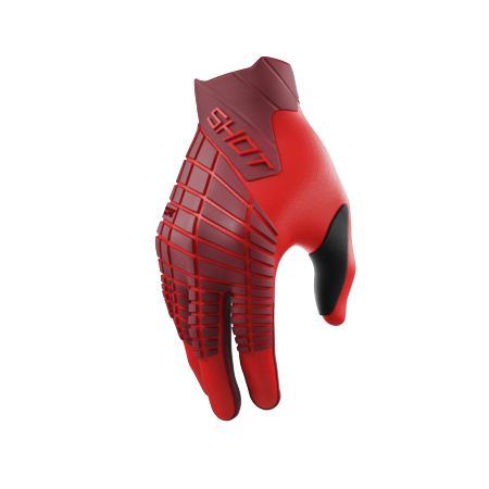 Rękawiczki SHOT CORE MAX RED 10