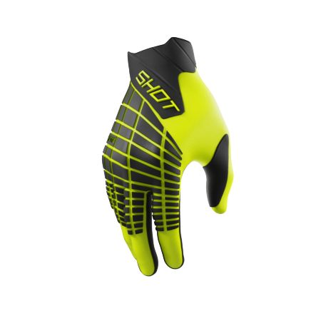 Rękawiczki SHOT CORE MAX NEON_YELLOW 09