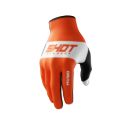 Rękawiczki SHOT DRAW KID SKY ORANGE 10-11