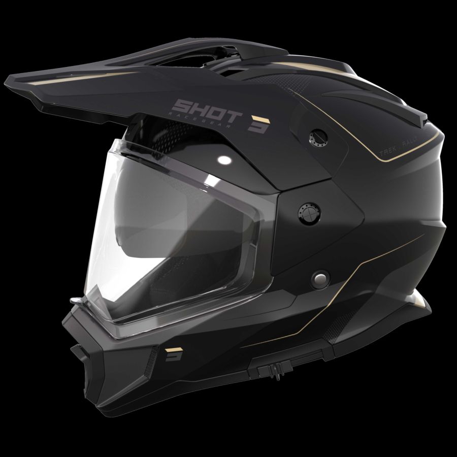 Kask SHOT TREK MAX VISION RALLY BK_SAND_GLOSSY L