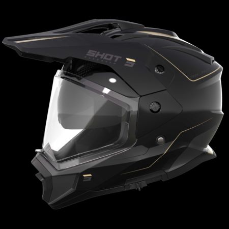 Kask SHOT TREK MAX VISION RALLY BK_SAND_GLOSSY 2XL