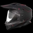 Kask SHOT TREK MAX VISION RALLY BLACK_RED_MATT XS