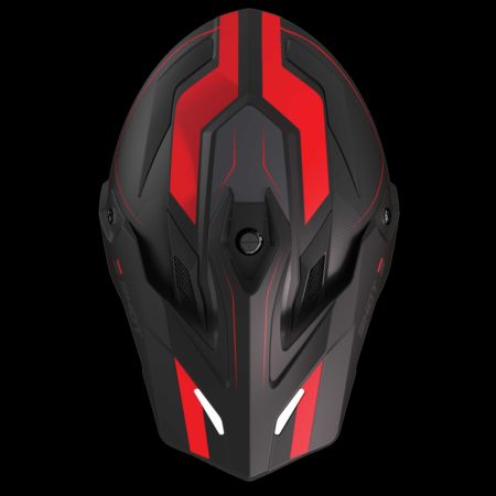 Kask SHOT TREK MAX VISION RALLY BLACK_RED_MATT M