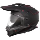 Kask SHOT TREK MAX VISION RALLY BLACK_RED_MATT XL