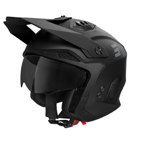 Kask SHOT DROP SOLID BLACK_MATT M
