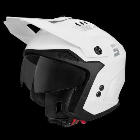 Kask SHOT DROP SOLID WHITE_GLOSSY XS