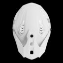 Kask SHOT DROP SOLID WHITE_GLOSSY XS