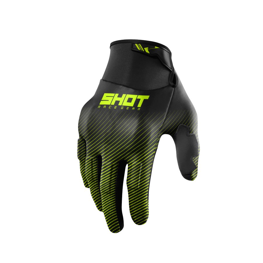 Rękawiczki SHOT DRIFT RIM NEON_YELLOW 13