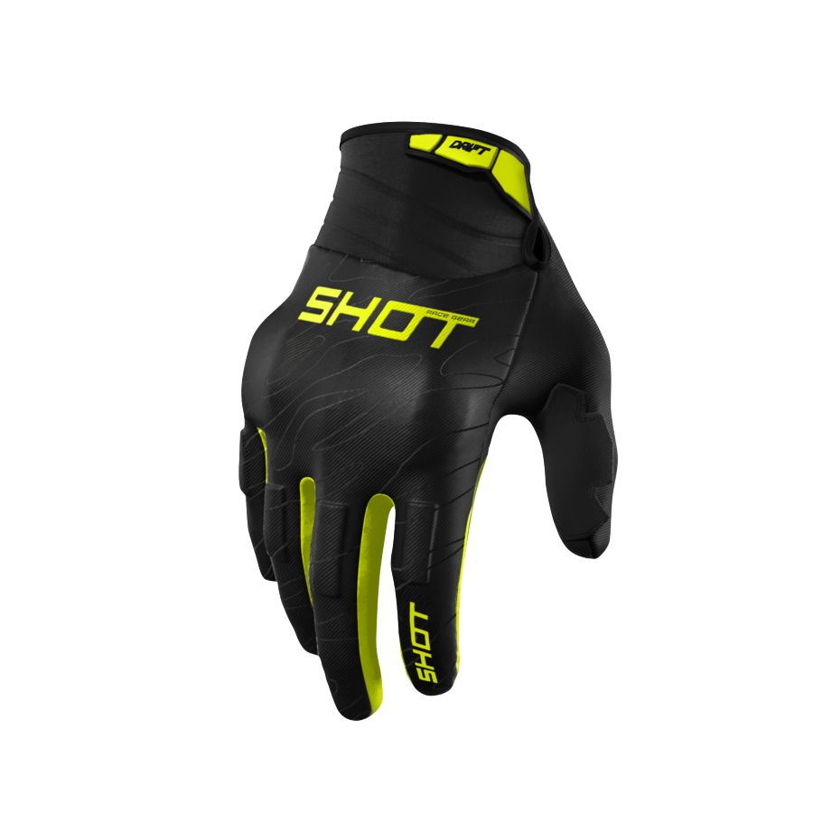 Rękawiczki SHOT DRIFT ONYX NEON_YELLOW 10