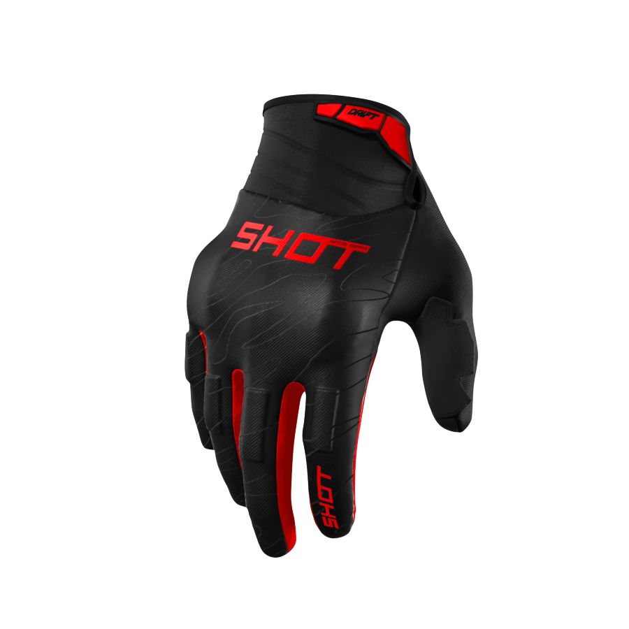 Rękawiczki SHOT DRIFT ONYX RED 11