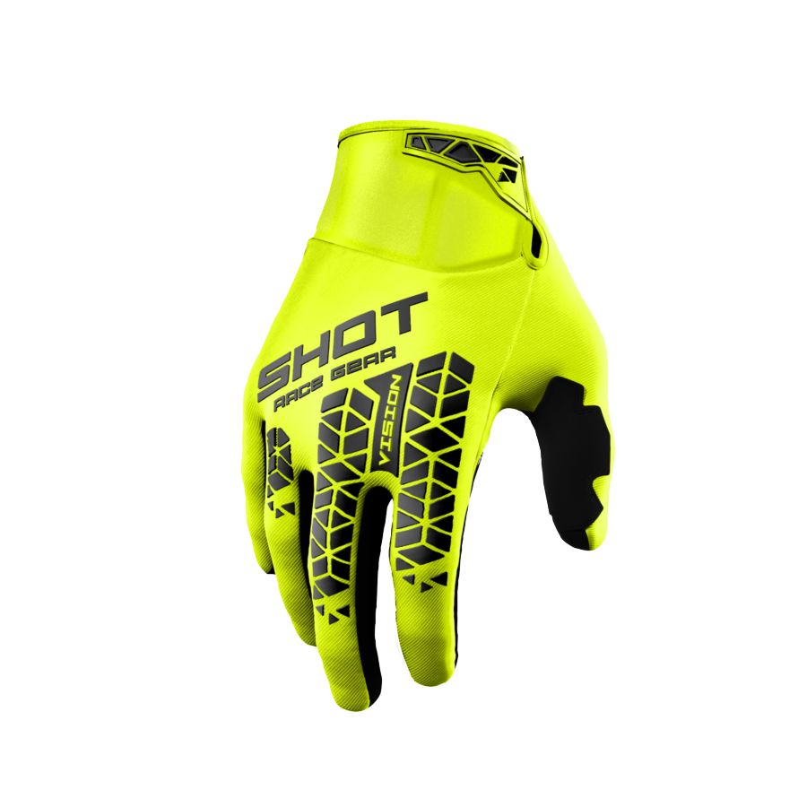Rękawiczki SHOT VISION TECH NEON_YELLOW 08