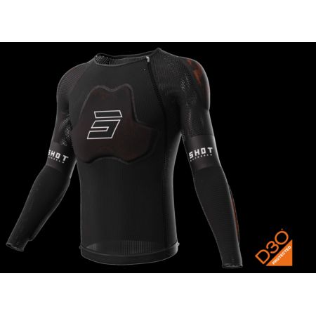 Kamizelka SHOT TUŁÓW RACE_D3O BLACK XS