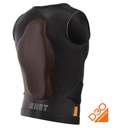 Zbroja SHOT TUŁÓW RACE_D3O BLACK 2XS
