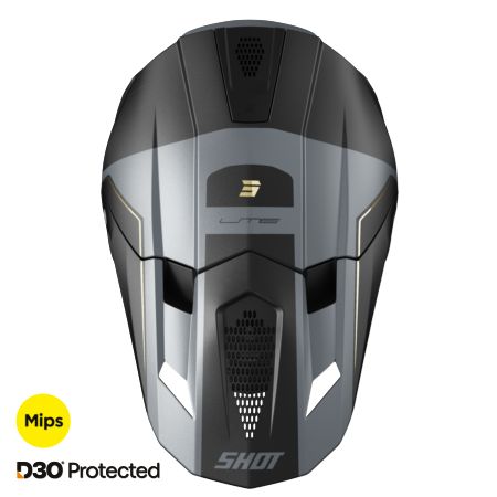 Kask SHOT LITE S10 BLACK_GREY_MATT XL