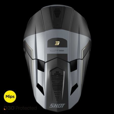 Kask SHOT LITE S10 BLACK_GREY_MATT XL