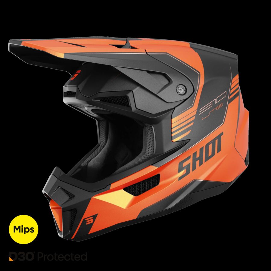 Kask SHOT LITE S10 ORANGE_MATT S