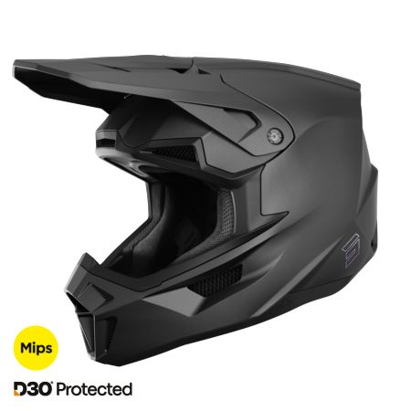 Kask SHOT LITE SOLID BLACK_MATT XS