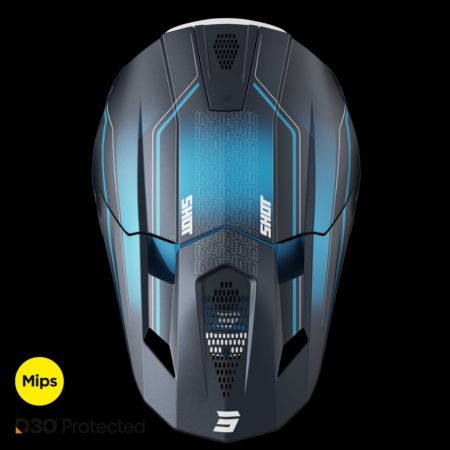 Kask SHOT LITE CHALLENGER BLUE_MATT L