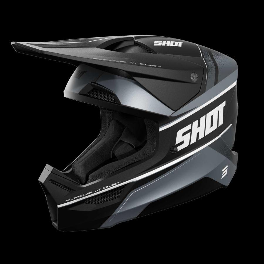 Kask SHOT FURIOUS DUST BLACK_MATT L
