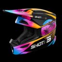 Kask SHOT FURIOUS MIAMI ORANGE_GLOSSY XS