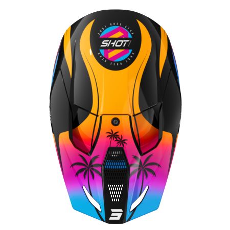 Kask SHOT FURIOUS MIAMI ORANGE_GLOSSY XS