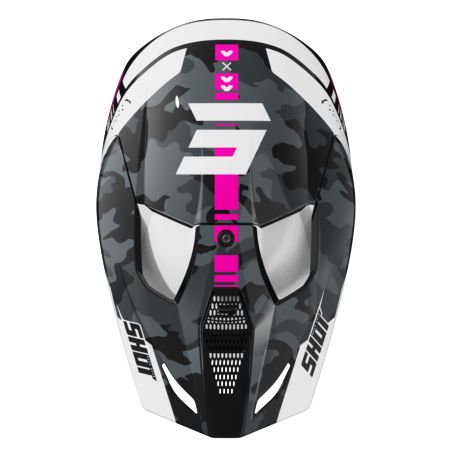 Kask SHOT FURIOUS KID FLASH PINK_GLOSSY YM
