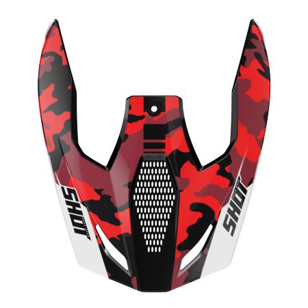 Daszek SHOT FURIOUS FLASH RED_GLOSSY