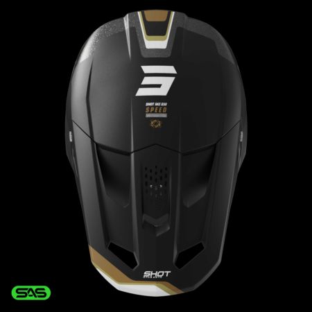 Kask SHOT SPEED ATOMIC GOLD_MATT S